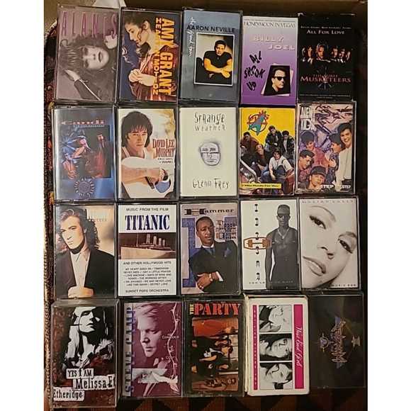 Other - Lot Of 23 90's Cassette Tapes : Pop, Rock, Hip Hop Etc.